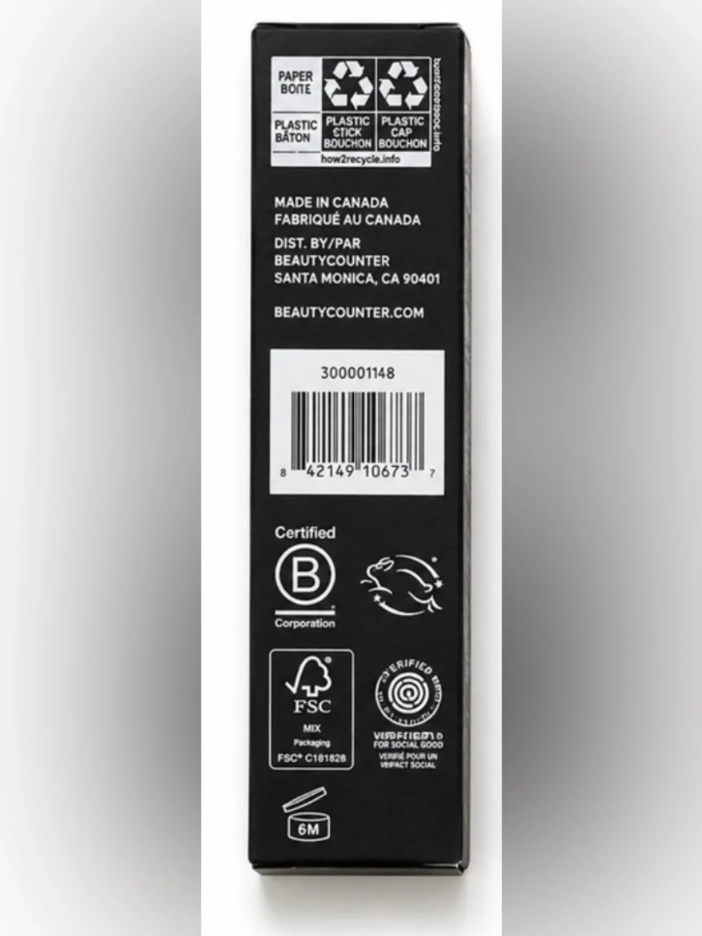 beautycounter Black all-in-one mascara